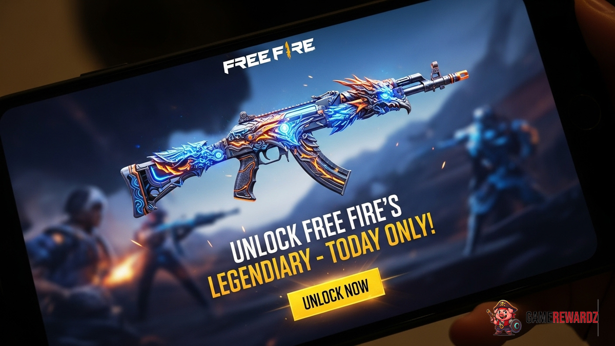 Unlock Free Fire's Legendary Gun Skin - Today Only!
